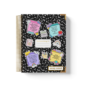 2025 - 2026 Stickerpalooza Teacher Planner by BERTEAU & Co.